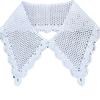 Milk Silk Collar Water-Soluble Lace, Corsage False Collar Lace Embroidery Women'S Clothing Accessories