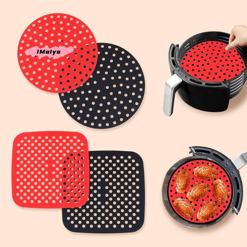1Pc High Quality Air Fryer Silicone Mat Nonstick Baking Mat for Kitchen Pastry Tools Oil Mats Bakeware Accessory