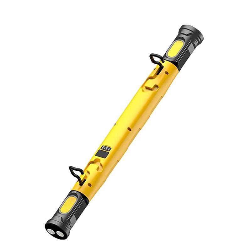 

LED Magnetic Work Light,5200Mah, 3000 Lumens Rechargeable, Under Hood Bar Mounting With Hooks For Car Repair Lighting жёлтый