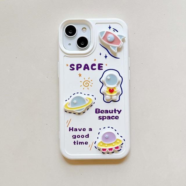 

Чехол для телефона с изображением космоса астронавта, планеты, космического корабля, милый 3d чехол для телефона «сделай сам», с рисунком мультфильма, для Iphone Xsmax X Xr 11 12 13 Pro Max, мягкий чехол For iphone 14PROMAX