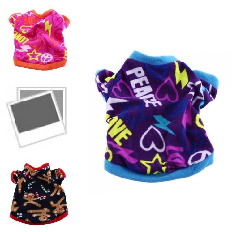 Shirt Pet Stylish Super Soft Puppy Dog Winter Sweater Coat Clothes New Apparel