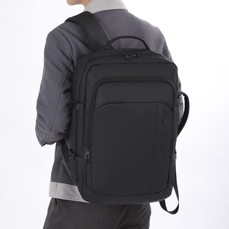 Men's Lightweight Multipurpose USB Backpack for Business Trips & Commutes