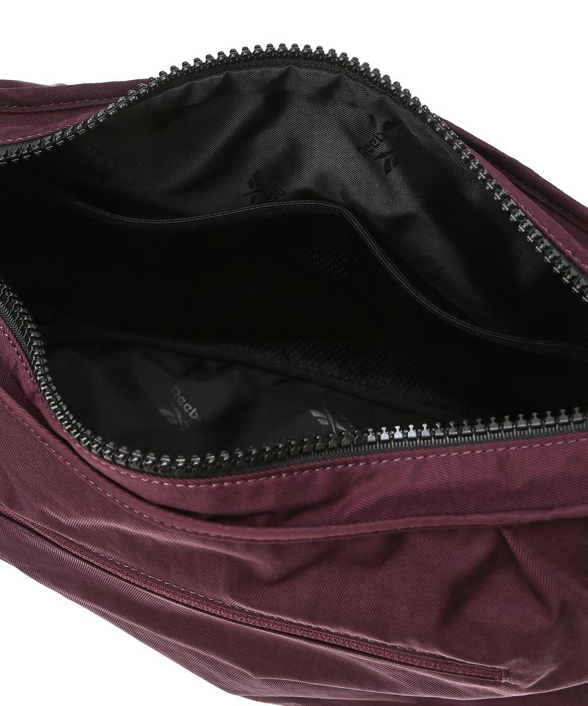 Reebok Primary Nylon Crossbody Bag - Burgundy