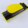 PU Foam Vacuum Hand Sanding Block Dust-free Multi Hole Hook and Loop for Metal Polishing Household Clean Car Maintenance