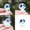 Resin Ghost Miniature Figurine With Glow Effect For Diy Micro Landscapes And Home Decor Enthusiasts
