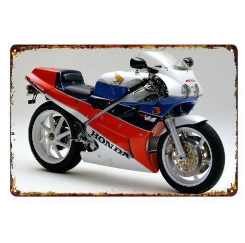 1dHonda RC30 VFR470R Motorcycle Metal Poster Tin Sign 20x30cm 20x30cm(7.8x11.8inch)