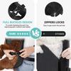 Hunde Transportrucksack Verdickter Schwamm Haustier Front Hunde Transportrucksäcke Outdoor Tragbar Verstellbar Freihändig Hunde Rucksack