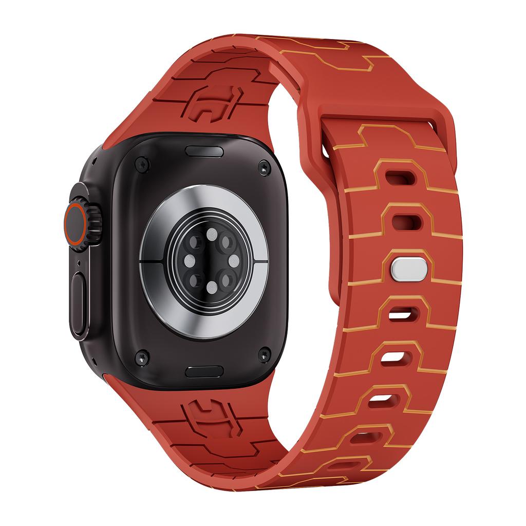 Silicone Strap for Apple watch 10 band 46mm 45mm 44mm 49mm 42mm 41mm 40mm Sport bracelet correas iWatch series 9 8 7 SE ultra 2