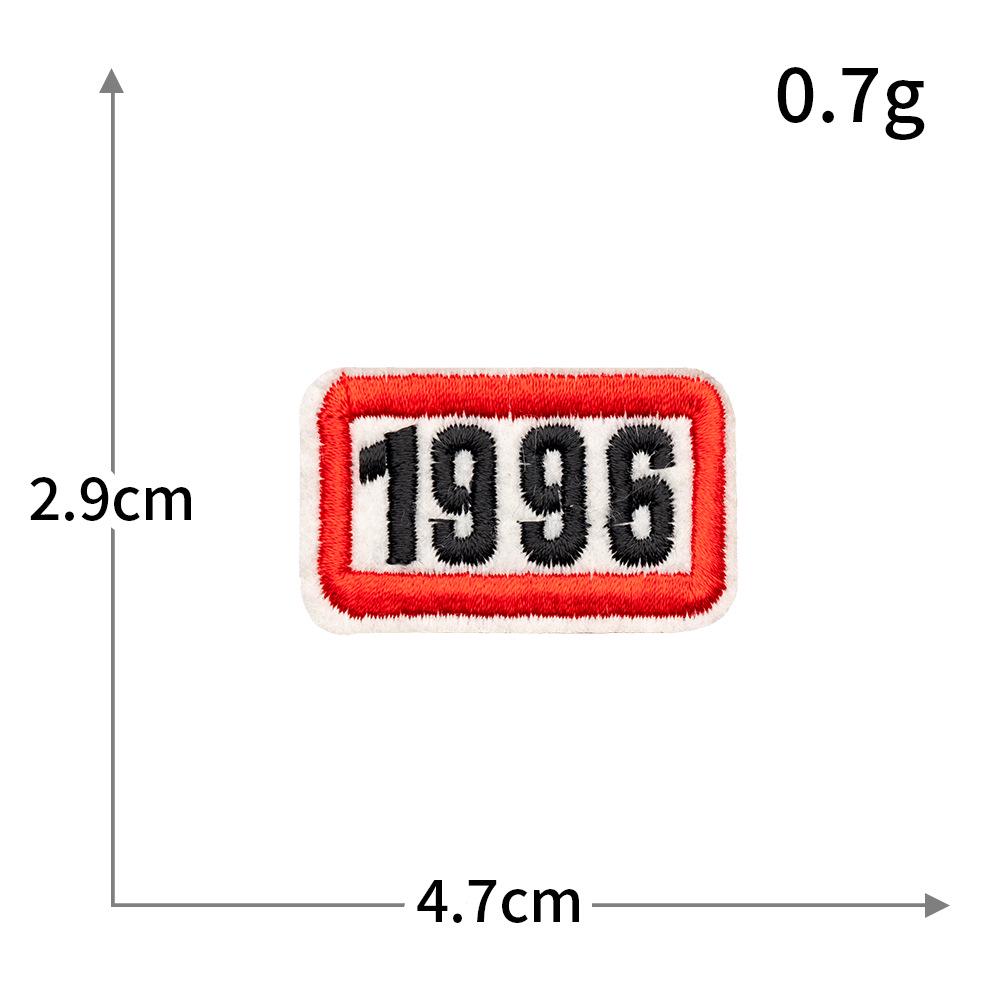 Personalized Trendy Letter Embroidery Patch for Clothes, Jackets, Bags, & Streetwear