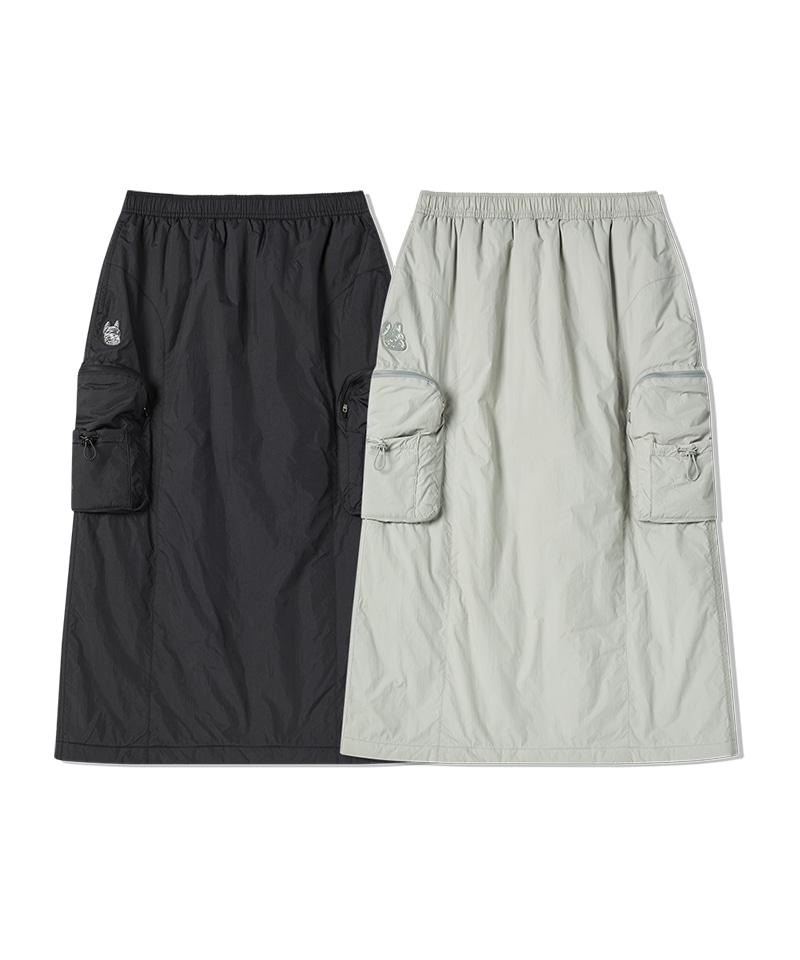 LIFEWORK Women'S Pudding Nylon Cargo Padded Skirt