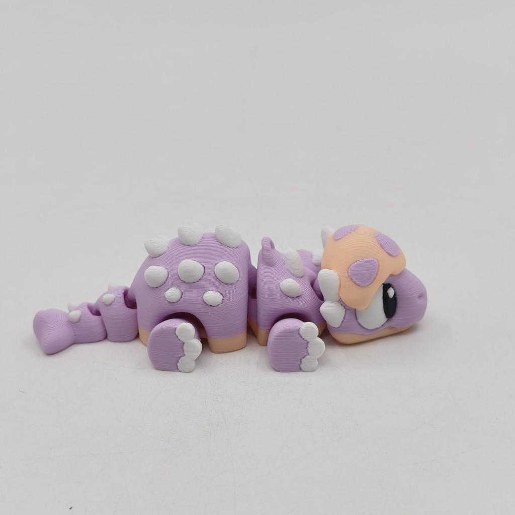 3D Printed Articulated Baby Toy Cute Flexi Figure with Movable Joints, Fidget Toy for Kids, Birthday Gift, Desk Decor, Keychain Accessory