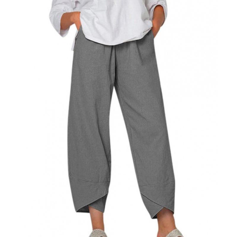 

2023 Spring Loose Digital Print Casual Pants 2XL