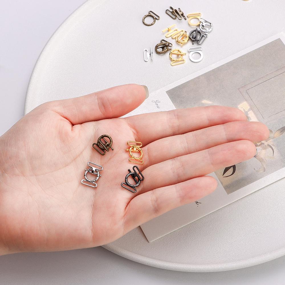 4 Colors Mini Ultra-small Doll Bags Accessories Diy Dolls Buckles Tri-glide Buckle Belt Buttons