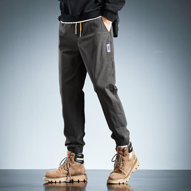 Men's Casual Pants Spring and Autumn New Summer Thin Loose Leggings Trendy Brand Versatile Harlan Pants Versatile Trend