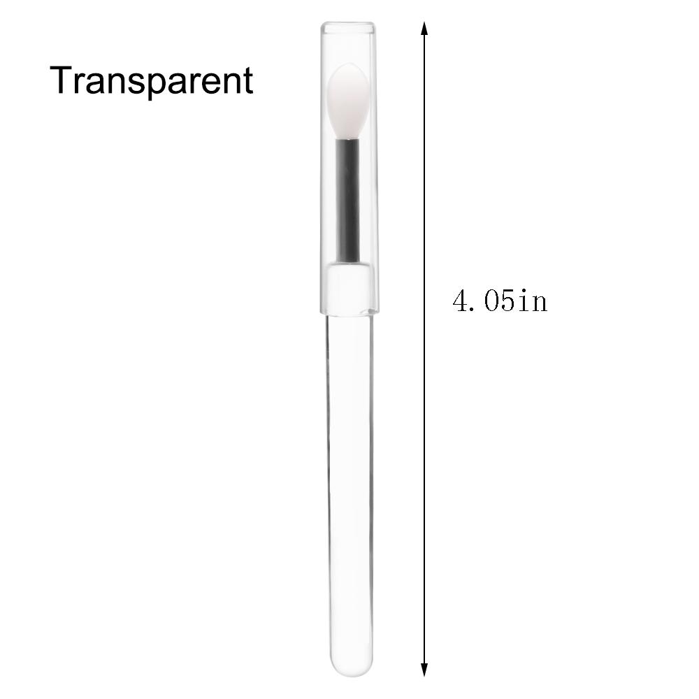 Силиконовая кисть для губ с крышкой, пылезащитная кисть для пленки для губ, кисть для помады, кисть для теней с блестками, портативная многофункциональная кисть