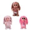 Cute for Doll Toy Cute for Doll with Milk Bottle Singing Walk Talk Plush for Doll Electric Toy Birthday Gift for Kids Gi