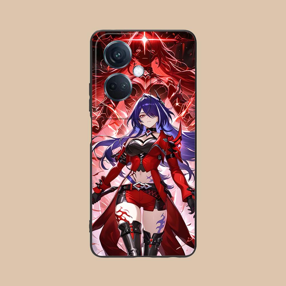 Funda HSR Acheron Mate de TPU para Teléfono Móvil para OPPO Reno 14 13 12 11 10 9 8 7 6 5 F T Pro 5G Cubierta con Impresión Colorida