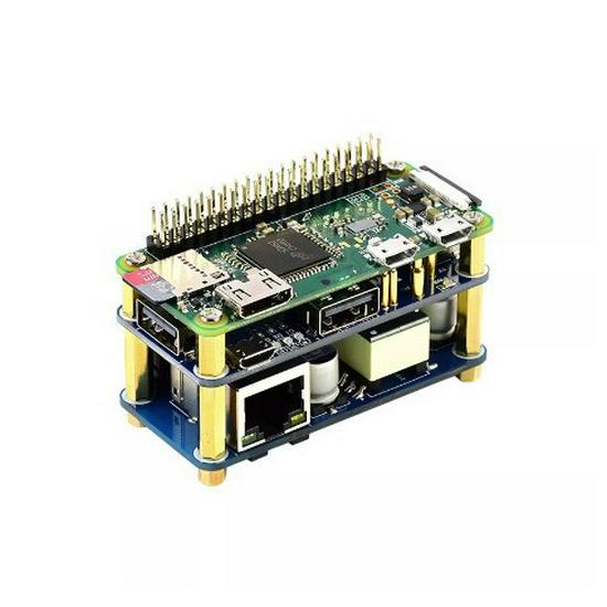 Raspberry Pi Zero Multi-functional Expansion Board with POE Ethernet and 3-Port USB 2.0 Hub