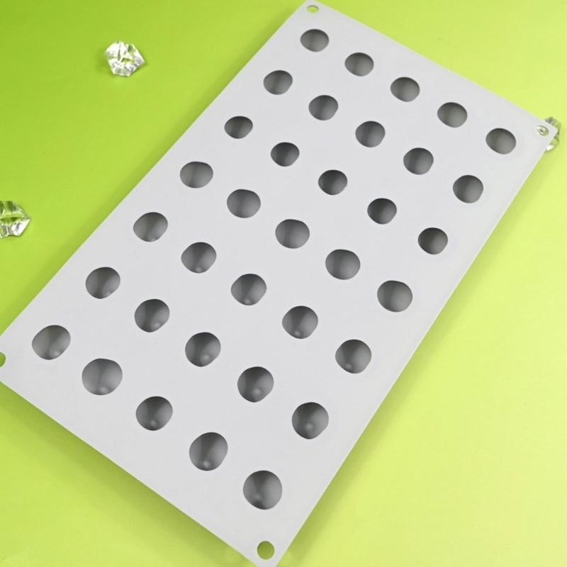 Chocolate Molds Small Cherry Shape Mousse Molds Pastrys Bakings Supplies Silicone Material Suitable for DIY Bakings Treat