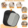 2PCS Pet Hair Removal Glove for Cats & Dogs Five-Finger Electrostatic Magic Brush Pet Hair Remover Glove for Clothing, Couch, Carpet, Furniture, Car