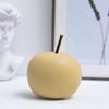 2-piece Ceramic Apple Figurine Home Decor Fruit Centerpiece Colorful Apple Pomme Ornaments Sweet Gift for Wedding
