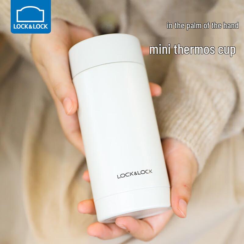 

LOCK&LOCK Mini Portable Stainless Steel Thermos Cup