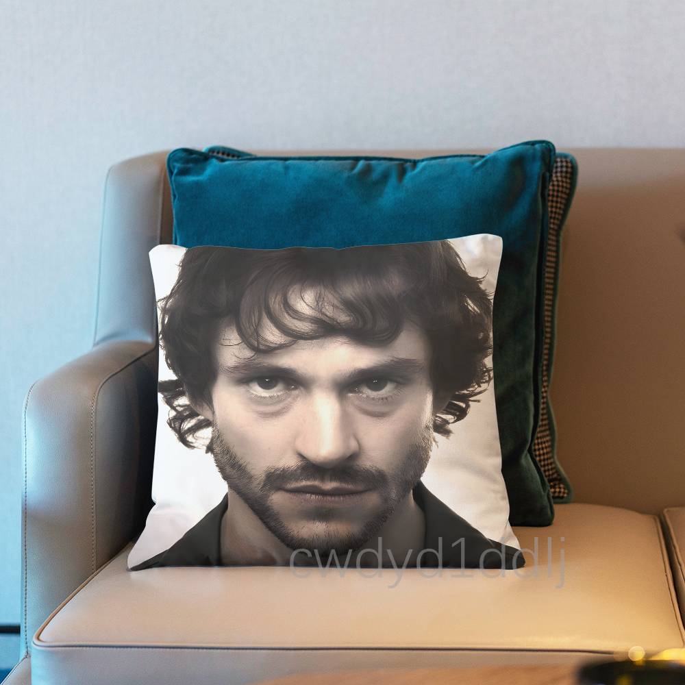 

WWill Graham HHannibalS Pillowcases Cute Funny Pillow Case For Wedding Party Home Decor Comfy Pillow Cover 30x30cm