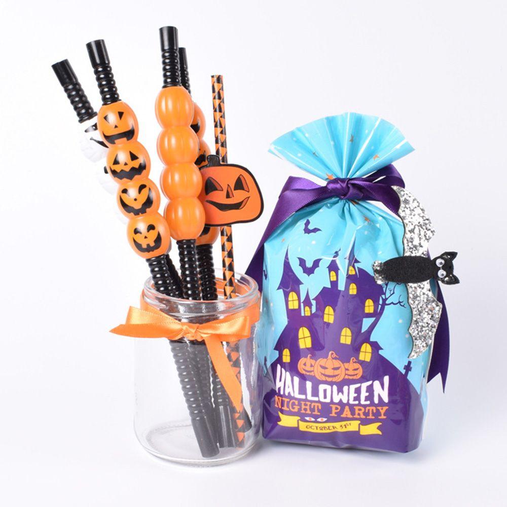 Decor For Biscuits Pumpkin Snack Candy Pouch Halloween Decoration Party Supplies Baking Gift Bags