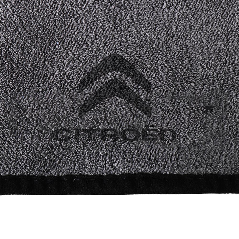 Microfiber Absorbent Car Cleaning Towels Double-Faced Plush Wash Towel For Citroen C4 C3 C5 C2 Berlingo C-Elysee C4-Picasso DS