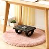 Massaging Foot Stool with Acupressure Node,Heavy-Duty Plastic Multifunctional Step Stool for Home Office,Space-Saving Under Desk