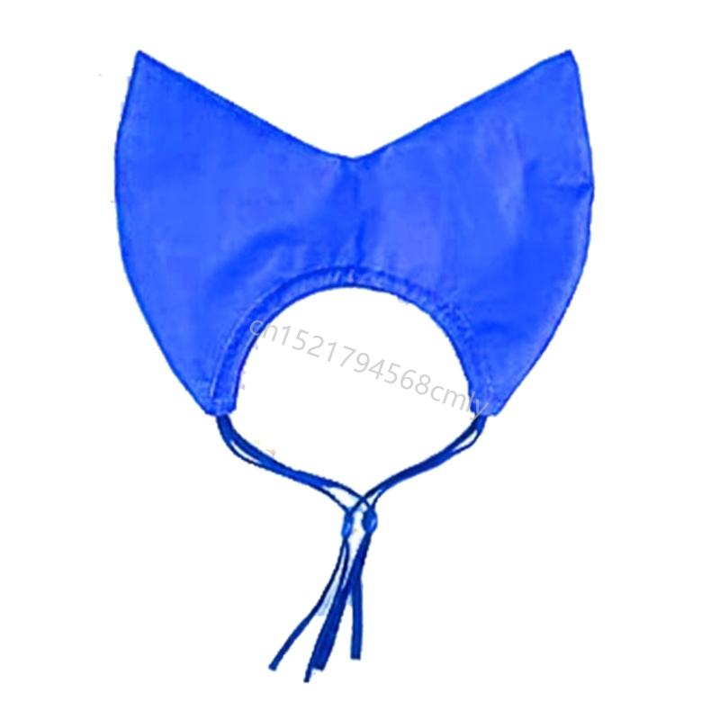 Waterproof Shower Caps for Cats Bath Time Adjustable Cats Bath Hat for All Size Cats Home Professional Use Grooming Tool 6XDE