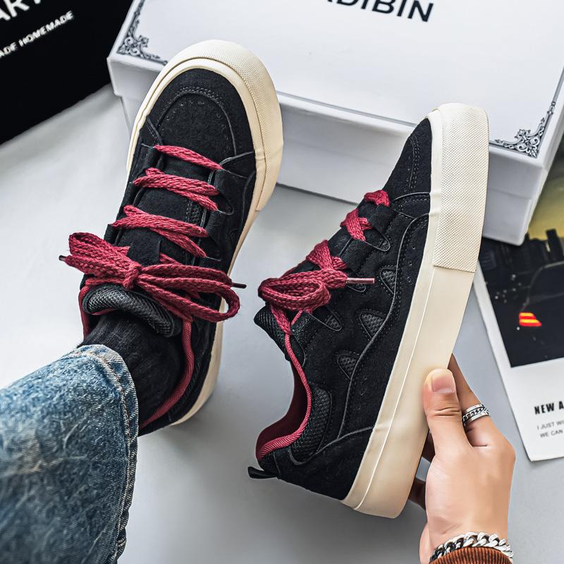 Tide brand board shoes American high street new casual bread shoes Korean version men's shoes student sports moral training shoes