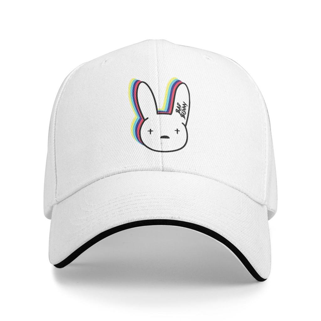 Bad Bunny Rapper Reggaeton Artist Baseball Caps Snapback Baseball Hats Breathable Casual Casquette Outdoor Unisex