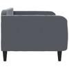 Daybed Dark Grey 90x190 Cm Velvet