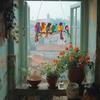 6 Birds Flat Sun Catcher: Perfect For Bird Lovers, Festive Decor, Outdoor Gardens, Windows & Walls