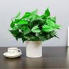 Nordic Artificial Green Plant Bonsai for Office or Home Decor - Small Indoor Potted Ornament