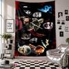 Wall TapestryHorror Movies Art Hanging Cloth Decorative Background Cover for Room Decoration
