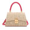 Elegant Woven Shoulder Bag For Women 2024 Trendy Summer Fashion Handbag