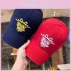 Embroidered Baseball Cap With Curved Brim And Adjustable Fit For Summer And Spring Outdoor