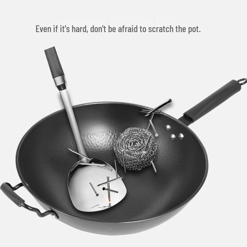 Yoshida Craftsman 34cm Non-Stick Iron Wok