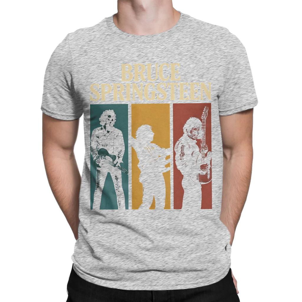 Bruce Springsteen Retro Funny 100 Cotton Tshirt Bruce Springsteen Tees Tops For Unisex