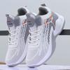 Summer basketball fly-woven men's shoes 2024 new men's mesh shoes non-slip running shoes platform casual breathable sneakers