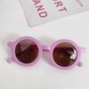 New Children Sunglasses Circular Shading Kids Sun Glasses UV Protection Retro Baby Po Catwalk Glasses