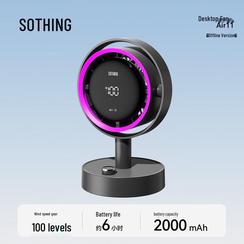 SOTHING Portable Silent Desktop Fan