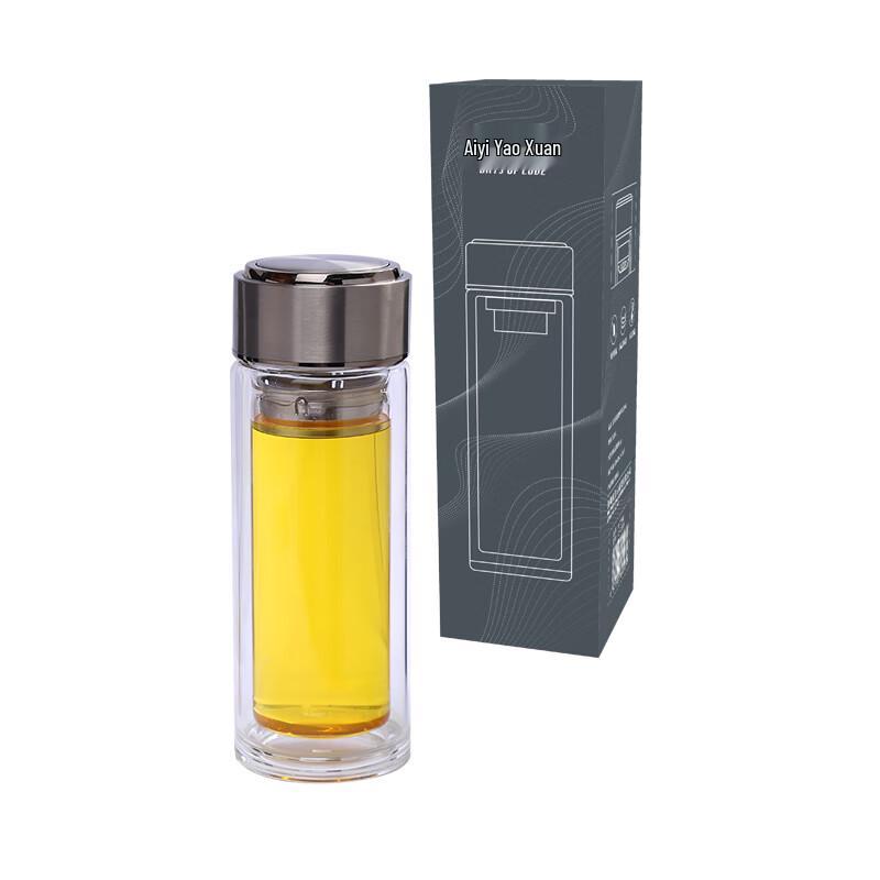 Insulated Double Wall Glass Cup