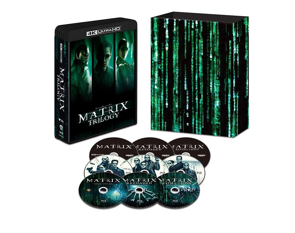 The Matrix Trilogy ULTRA HD Digitally Remastered ULTRA HD (4K & Blu-ray) (9-disc set) [4K + Blu-ray]
