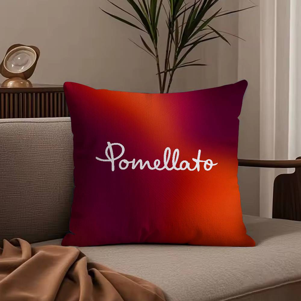 Jewelry P-Pomellato Pillow Case Anti-dustmite Pillowcase Invisible zipper silky short plush Sofa cushion cover 30X30cm