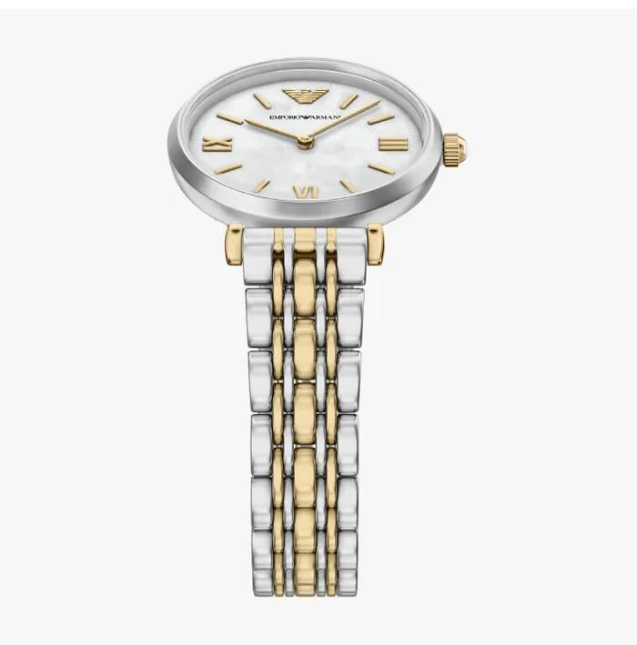 AR11769 Mother-of-Pearl Women's Metal Watch