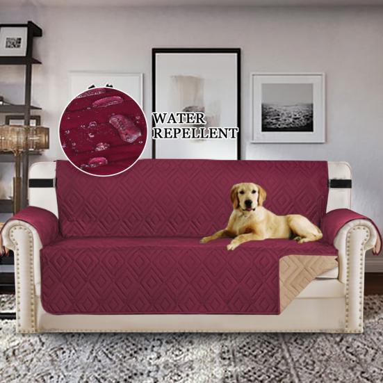 Sofa-Schonbezug, einfache Installation, schmutzabweisendes Polyester, praktischer Sofa-Schutz, Couch-Pad, Wohnzimmer-Versorgung