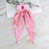 Hair Rope Dot Print Handmade Pleated Ribbon Hair Tie No Damage High Elasticity Ponytail Holder Daily Hair Accessory